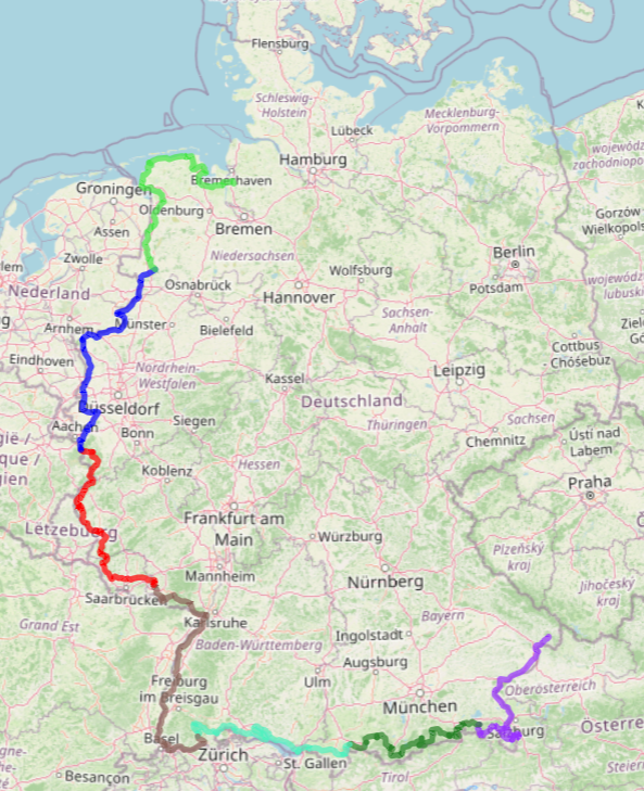 Google Maps Tourbild